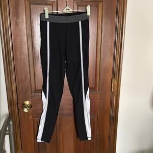 Athleta x Derek Lam | Black and White Athletic Leggings Size S